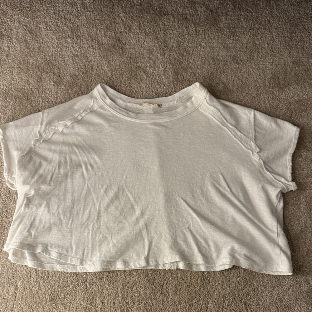 Altar'd State White Crop Top